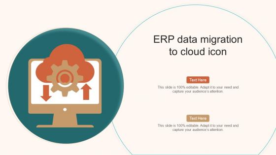 ERP Data Migration To Cloud Icon