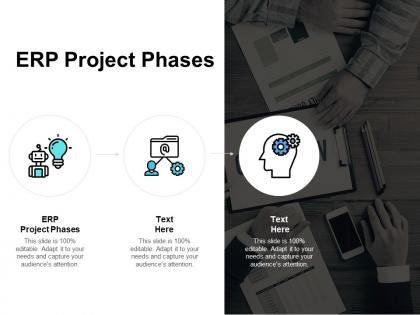 Erp project phases ppt powerpoint presentation summary icons cpb