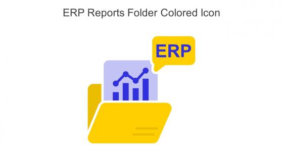 ERP Reports Folder Colored Icon In Powerpoint Pptx Png And Editable Eps Format