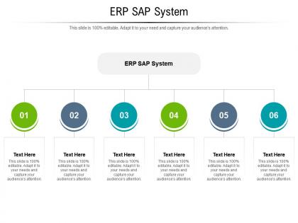 Erp sap system ppt powerpoint presentation pictures graphics download cpb