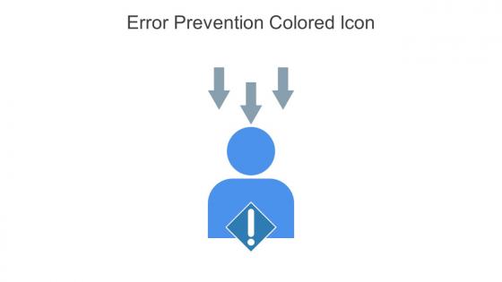 Error Prevention Colored Icon In Powerpoint Pptx Png And Editable Eps Format