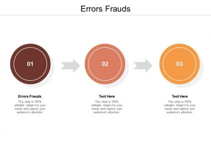 Errors frauds ppt powerpoint presentation ideas show cpb