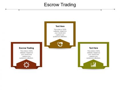 Escrow trading ppt powerpoint presentation outline design templates cpb