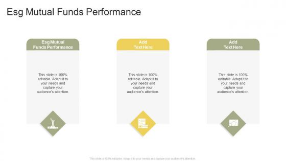 Esg Mutual Funds Performance In Powerpoint And Google Slides Cpb