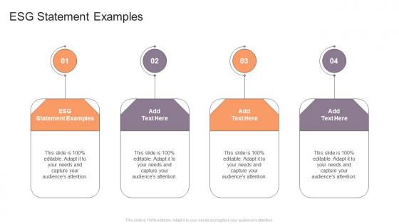 ESG Statement Examples In Powerpoint And Google Slides Cpb