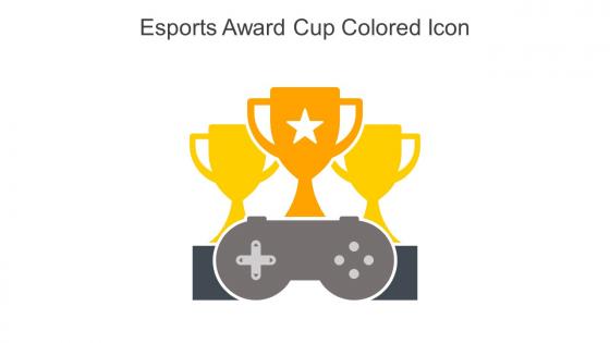 Esports Award Cup Colored Icon In Powerpoint Pptx Png And Editable Eps Format