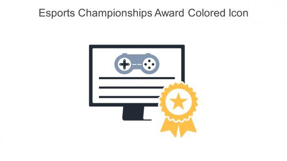 Esports Championships Award Colored Icon In Powerpoint Pptx Png And Editable Eps Format