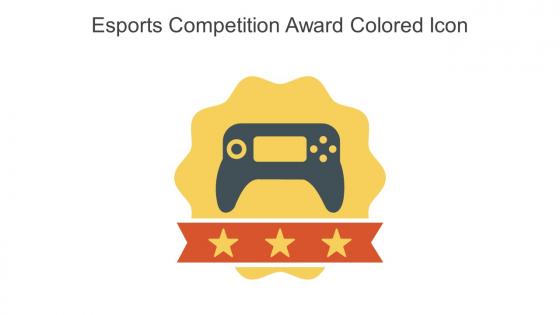 Esports Competition Award Colored Icon In Powerpoint Pptx Png And Editable Eps Format