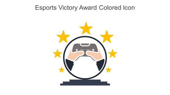 Esports Victory Award Colored Icon In Powerpoint Pptx Png And Editable Eps Format