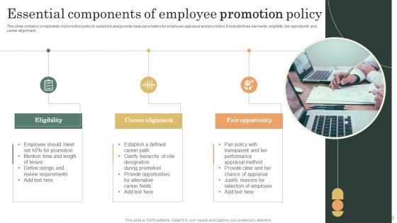 Essential Components Of Employee Promotion Policy
