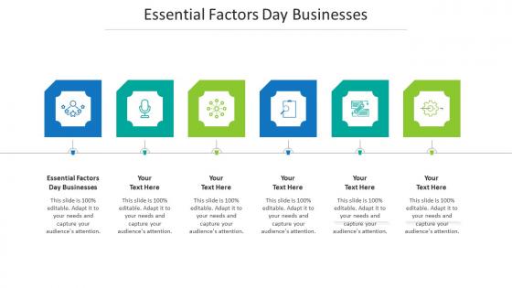Essential Factors Day Businesses Ppt Powerpoint Presentation Ideas Graphics Tutorials Cpb