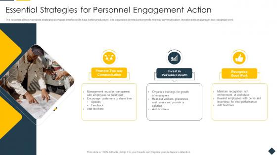 Essential Strategies For Personnel Engagement Action