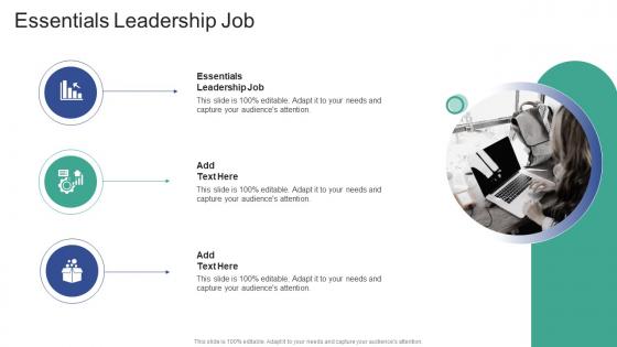 Essentials Leadership Job In Powerpoint And Google Slides Cpb