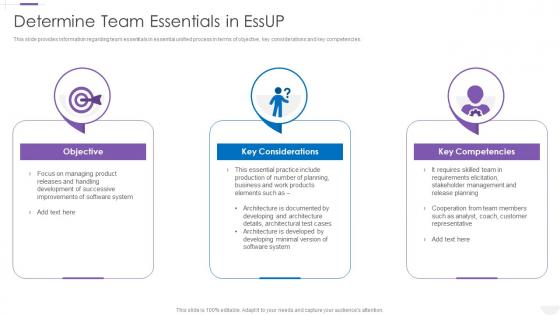 Essup Practice Centric Software Development Team Essentials In Essup