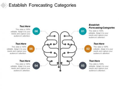 Establish forecasting categories ppt powerpoint presentation slides graphic images cpb