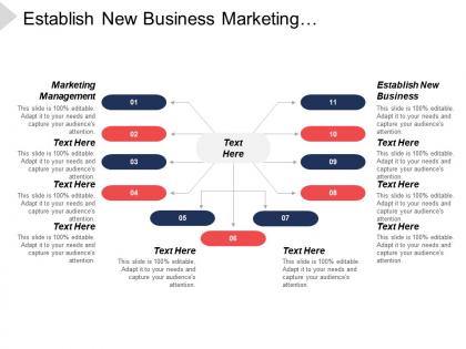 Establish new business marketing management hr departments