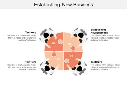 Establishing new business ppt powerpoint presentation gallery professional cpb