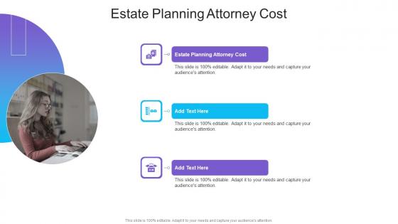 Estate Planning Attorney Cost In Powerpoint And Google Slides Cpb