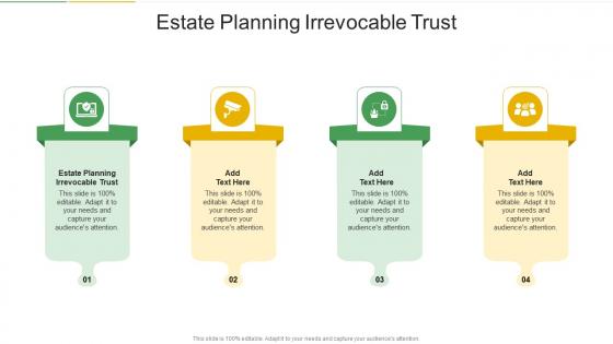 Estate Planning Irrevocable Trust In Powerpoint And Google Slides Cpb