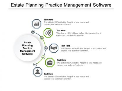 Estate planning practice management software ppt powerpoint presentation outline graphics template cpb