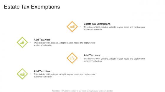 Estate Tax Exemptions In Powerpoint And Google Slides Cpb