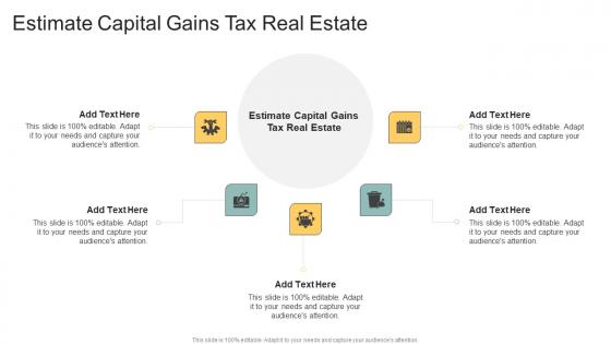 Estimate Capital Gains Tax Real Estate In Powerpoint And Google Slides Cpb