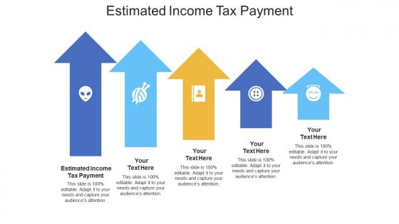 Estimated income tax payment ppt powerpoint presentation icon slides cpb