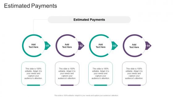 Estimated Payments In Powerpoint And Google Slides Cpb