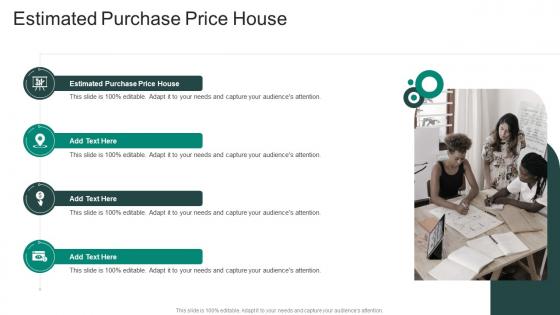 Estimated Purchase Price House In Powerpoint And Google Slides Cpb