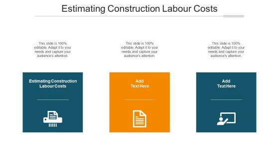 Estimating Construction Labour Costs Ppt Powerpoint Presentation Summary Cpb