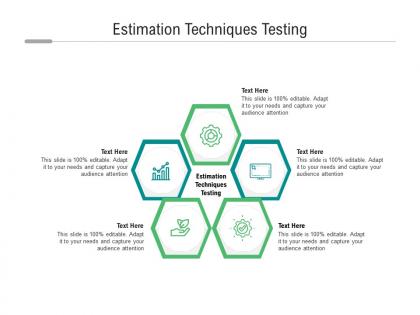 Estimation techniques testing ppt powerpoint presentation outline graphics cpb