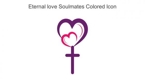 Eternal Love Soulmates Colored Icon In Powerpoint Pptx Png And Editable Eps Format