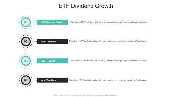 ETF Dividend Growth In Powerpoint And Google Slides Cpb