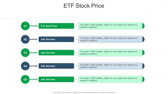 Etf Stock Price In Powerpoint And Google Slides Cpb