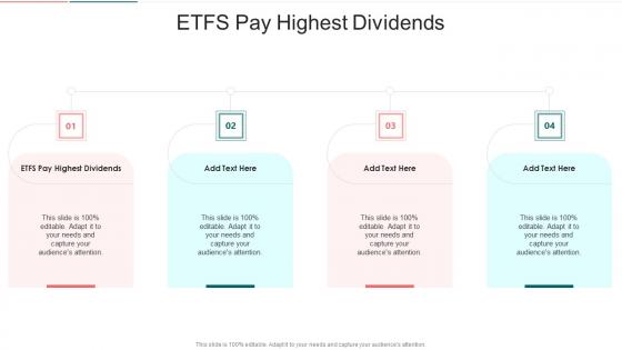 ETFS Pay Highest Dividends In Powerpoint And Google Slides Cpb