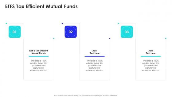ETFS Tax Efficient Mutual Funds In Powerpoint And Google Slides Cpb