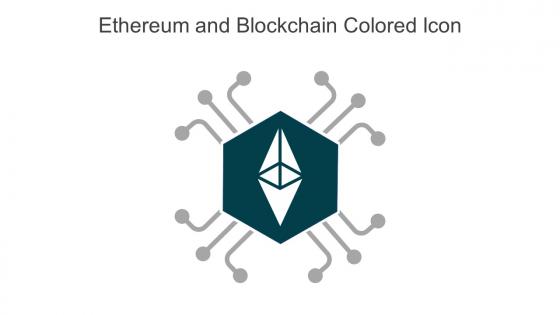 Ethereum And Blockchain Colored Icon In Powerpoint Pptx Png And Editable Eps Format