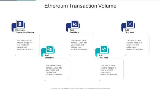 Ethereum Transaction Volume In Powerpoint And Google Slides Cpb
