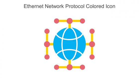 Ethernet Network Protocol Colored Icon In Powerpoint Pptx Png And Editable Eps Format