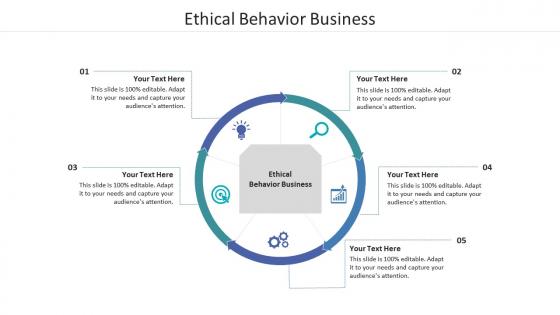Ethical behavior business ppt powerpoint presentation styles outline cpb