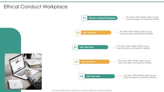 Ethical Conduct Workplace In Powerpoint And Google Slides Cpb