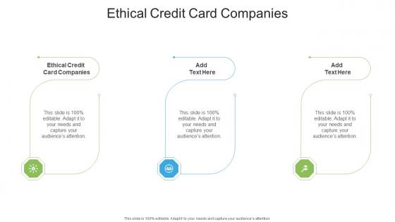 Ethical Credit Card Companies In Powerpoint And Google Slides Cpb