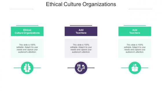 Ethical Culture Organizations In Powerpoint And Google Slides Cpb