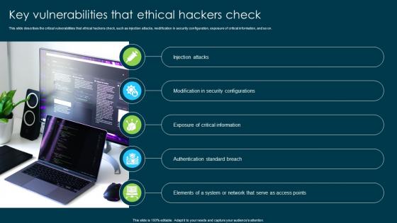 Ethical Hacking And Network Security Key Vulnerabilities That Ethical Hackers Check
