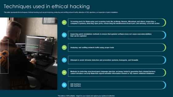 Ethical Hacking And Network Security Techniques Used In Ethical Hacking