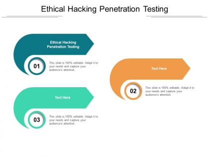 Ethical hacking penetration testing ppt powerpoint presentation outline themes cpb