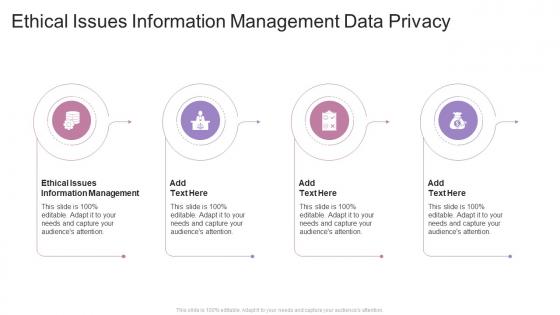 Ethical Issues Information Management Data Privacy In Powerpoint And Google Slides Cpb
