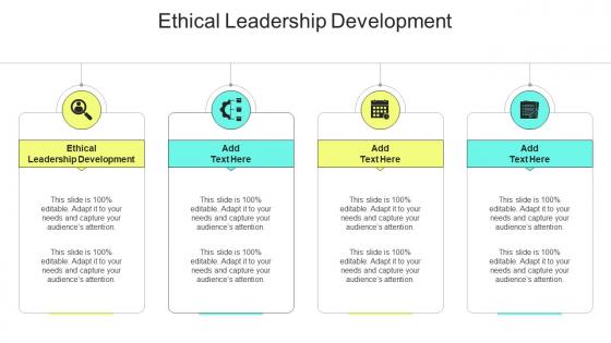 Ethical Leadership Development In Powerpoint And Google Slides Cpb