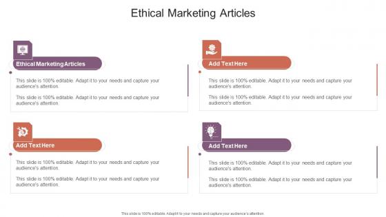 Ethical Marketing Articles In Powerpoint And Google Slides Cpb