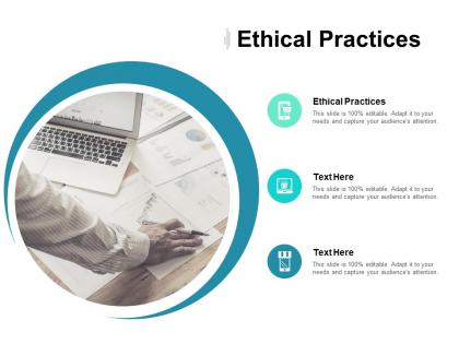 Ethical practices ppt powerpoint presentation icon slide download cpb